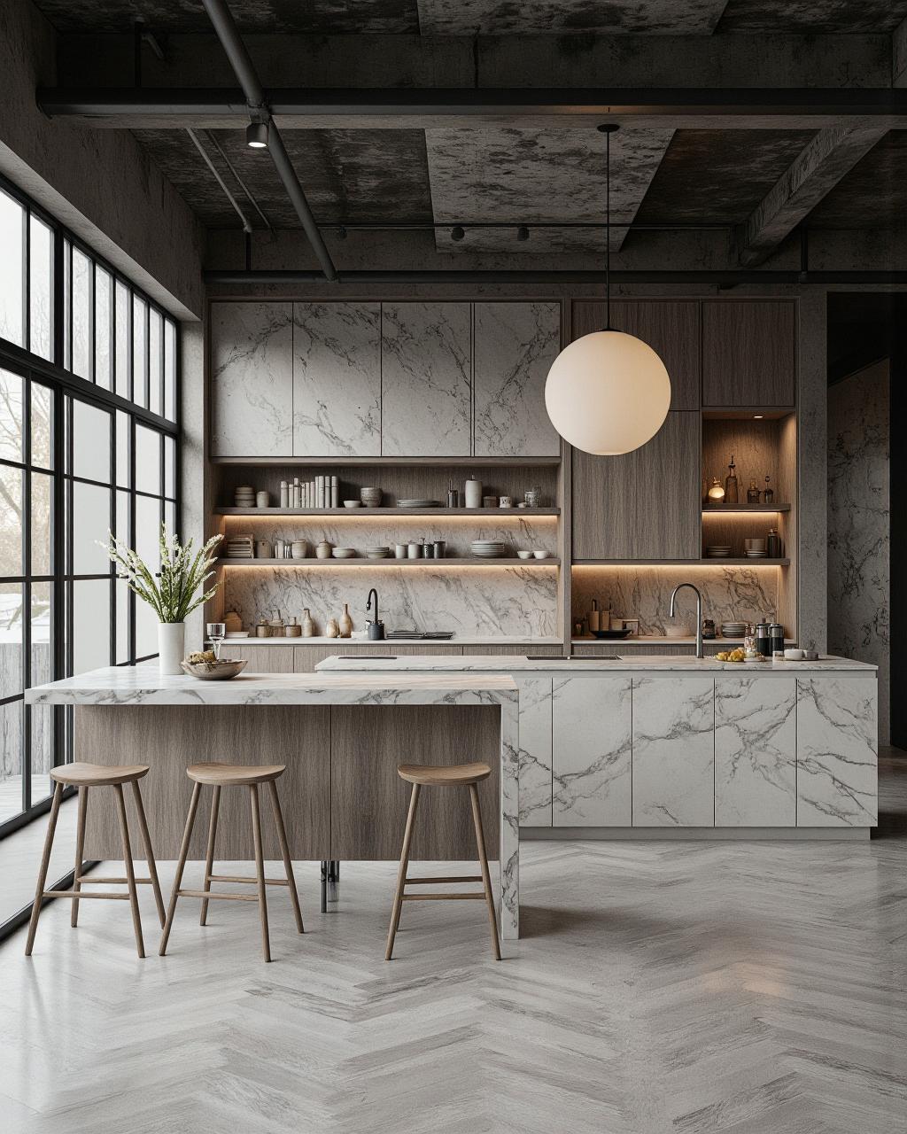 Cocina reformada en estilo industrial en Alicante — Royal Imbau