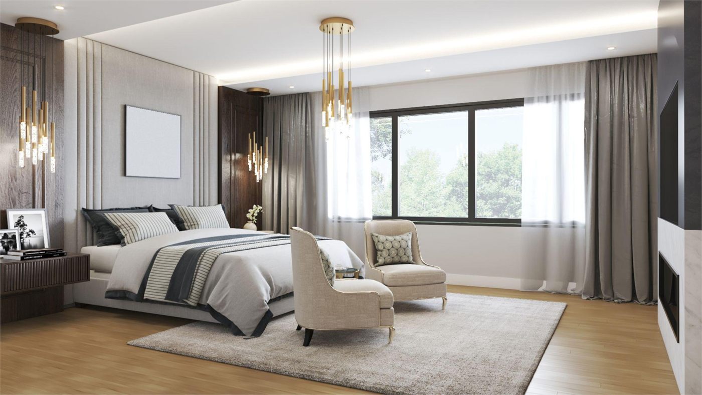 Dormitorio reformado en estilo contemporáneo en Alicante — Royal Imbau
