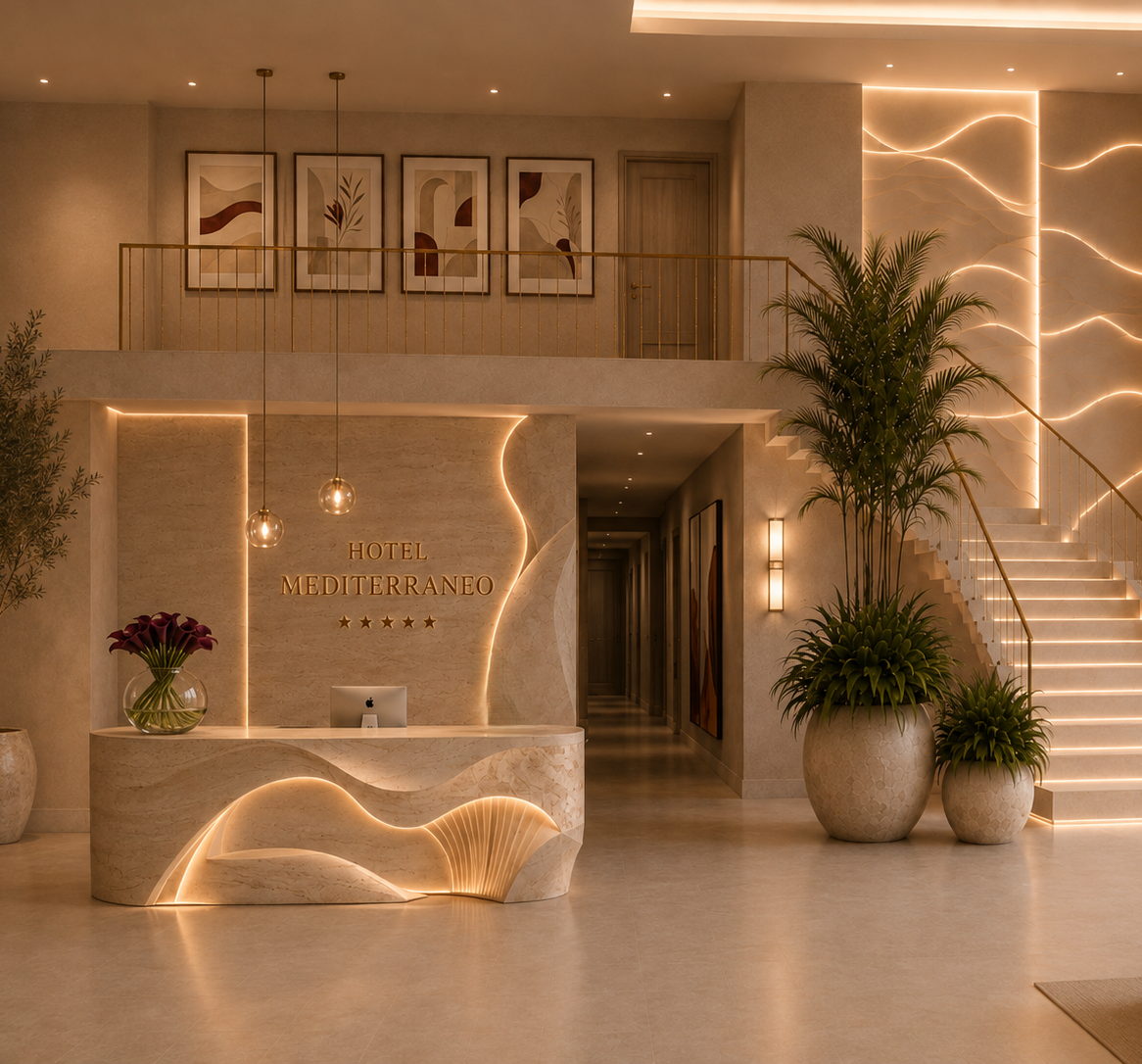 Acabados de reforma interior en villa Costa Blanca