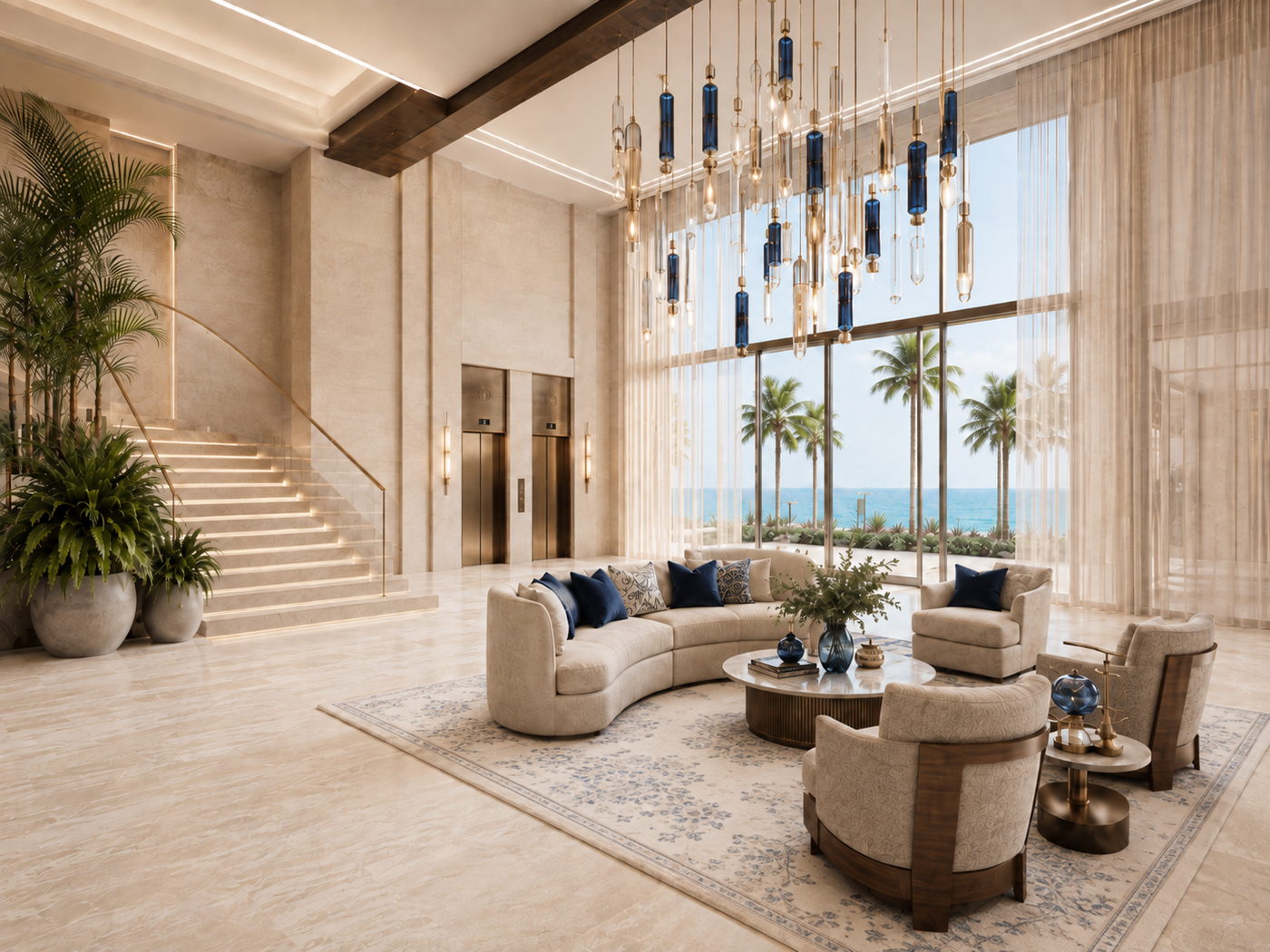Salón reformado con acabados cálidos en Alicante — Royal Imbau