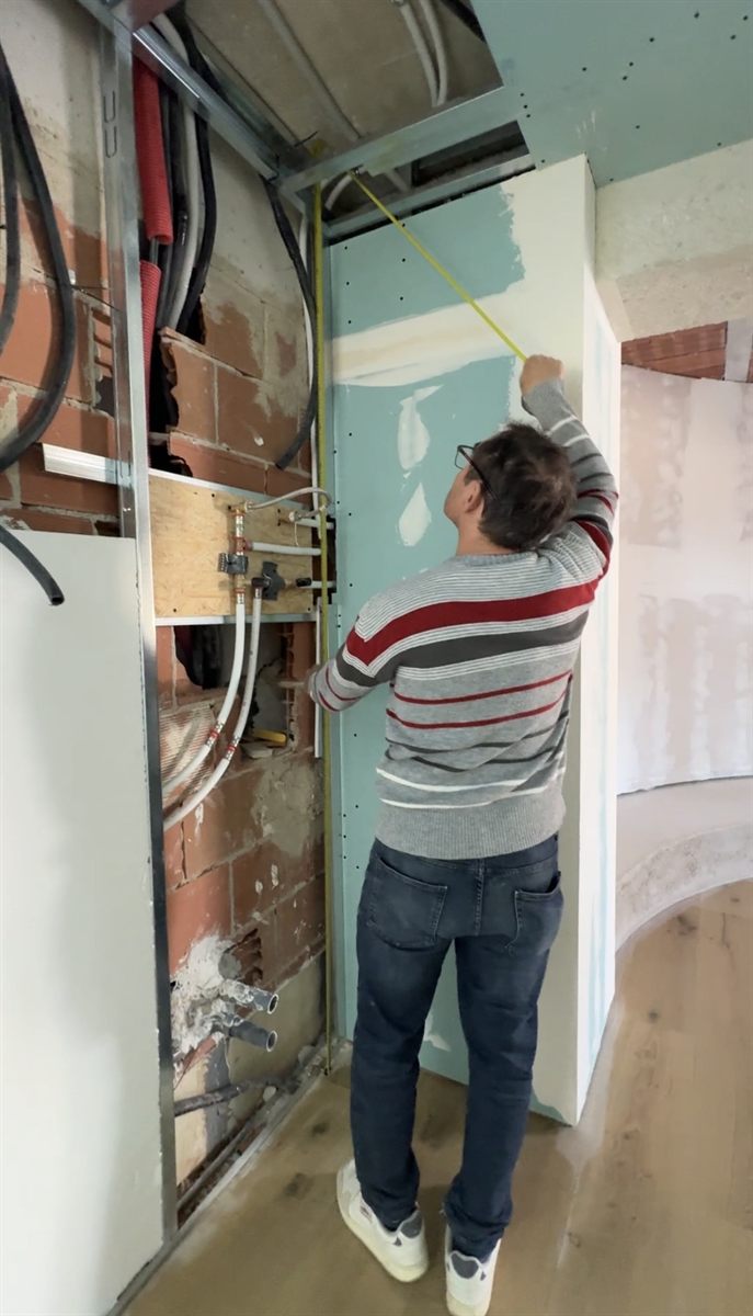 Trabajo de pladur ejecutado por Royal Imbau